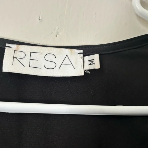 RESA Jade Black Long Sleeve Maxi Dress - Size M - Picture 5 of 7